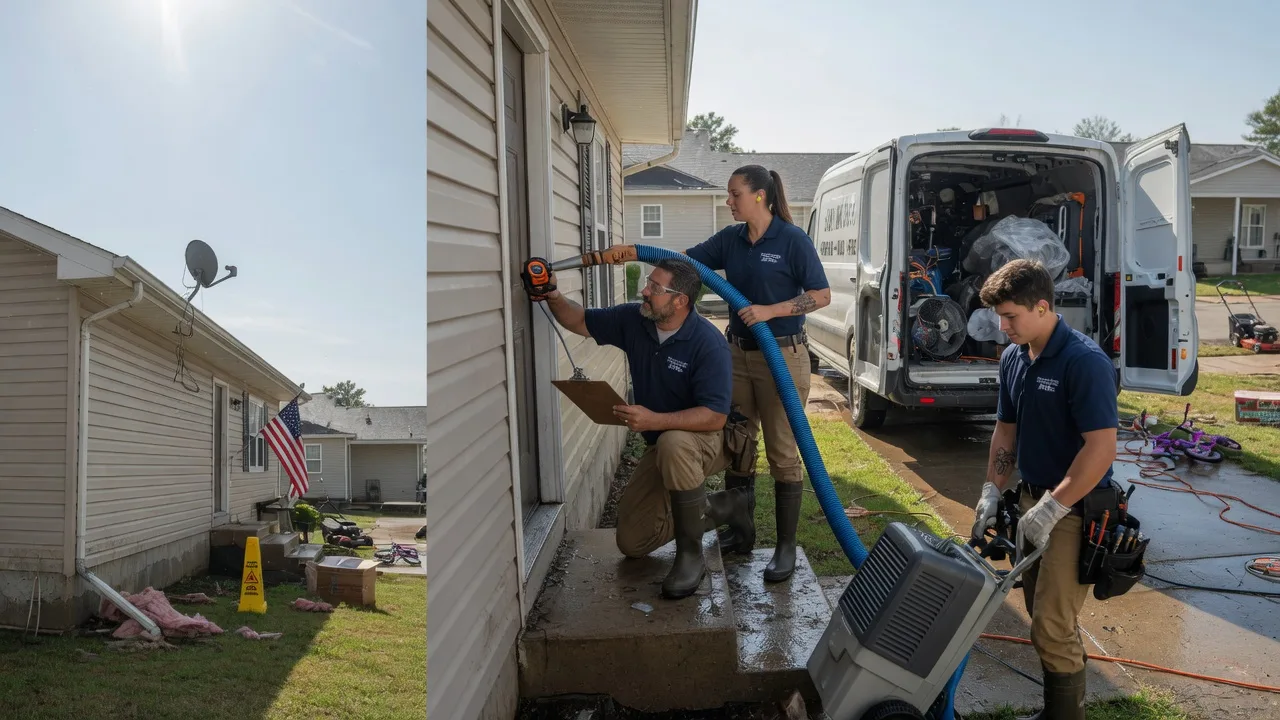 Ceiling Water Damage Restoration in Aurora, IA near me